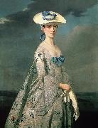 unknow artist Portrait of Eleanor Frances Dixie, daughter of Wolstan Dixie, 4th Baronet Spain oil painting artist